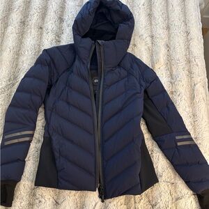 Canada Goose Women's Navy and Black Jacket